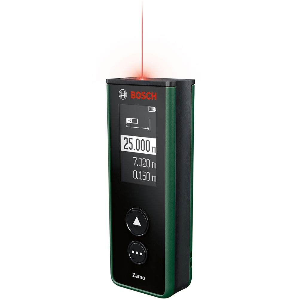 Telemetru BOSCH Zamo, distanta 25 m, verde