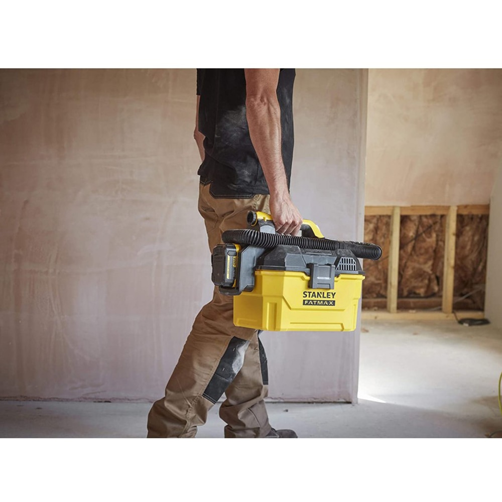 Aspirator umed/uscat STANLEY FATMAX, 7.5l, 18V, galben