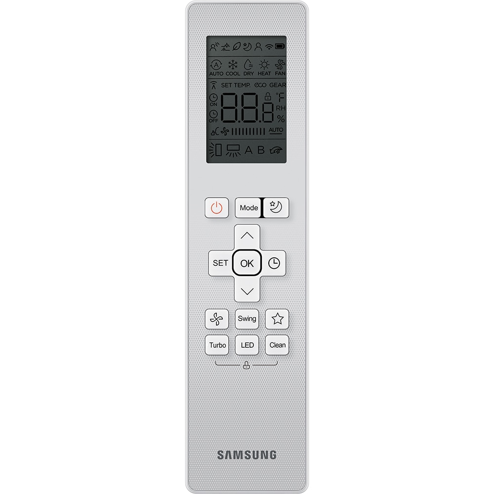 Aer conditionat SAMSUNG AR35, 12000 BTU, A++/A+, Wi-Fi, Functie Incalzire, Inverter, alb