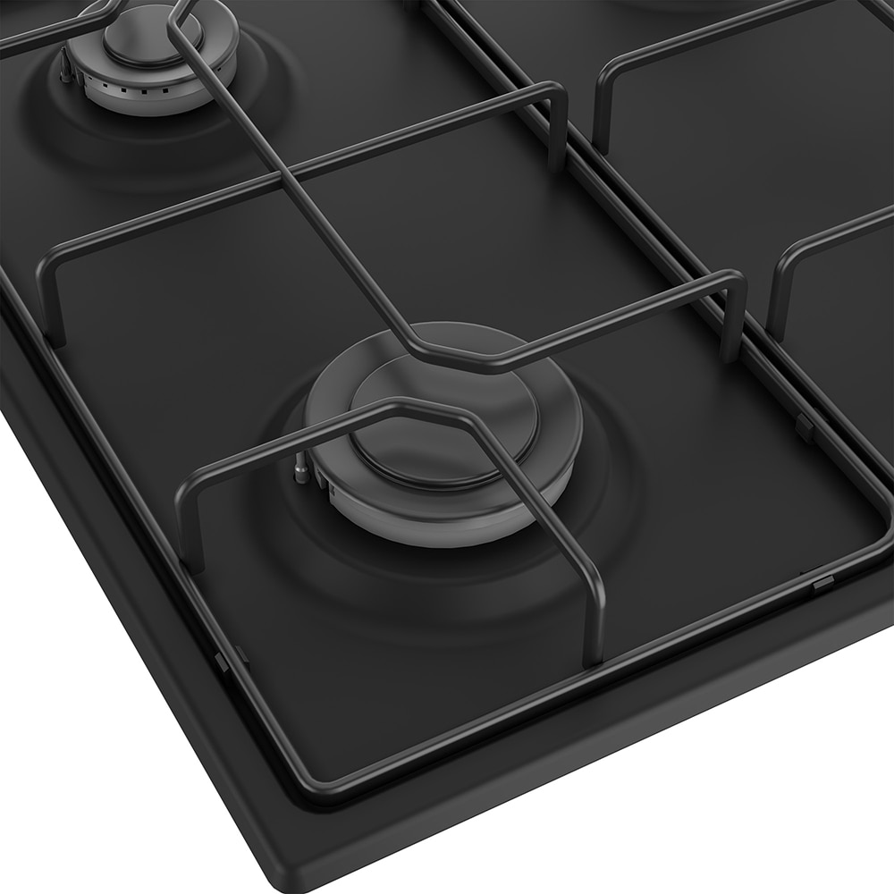 Plita incorporabila ARCTIC ARAGN64124SB, Gaz, 4 arzatoare, negru