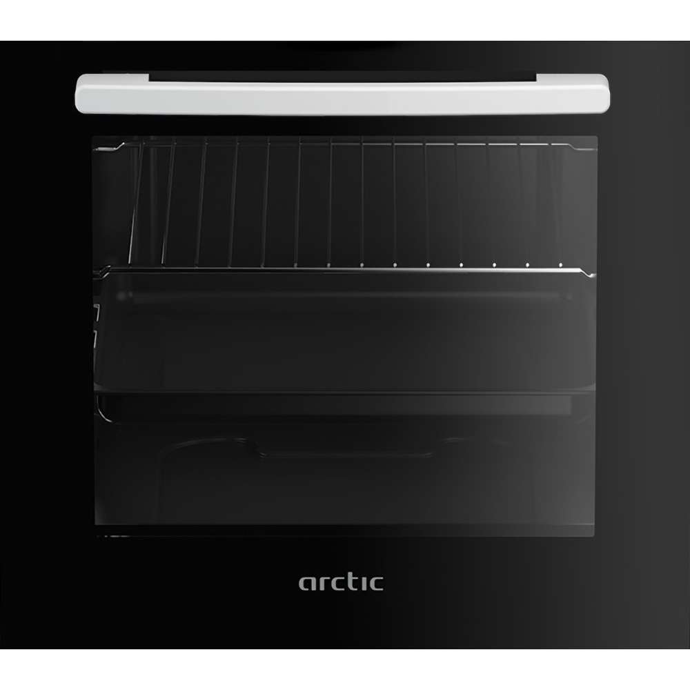 Aragaz ARCTIC ACM5611DTL, 4 arzatoare, Gaz + Electric, L 50 cm, Grill, alb
