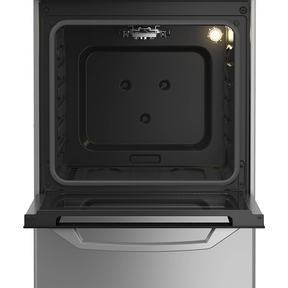 Aragaz ARCTIC AGM5501FLS, 4 arzatoare, Gaz, L 50 cm, argintiu