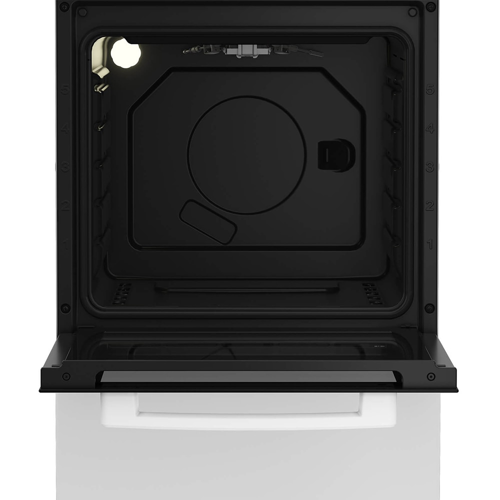 Aragaz ARCTIC AGM5610FL, 4 arzatoare, Gaz, L 50 cm, alb