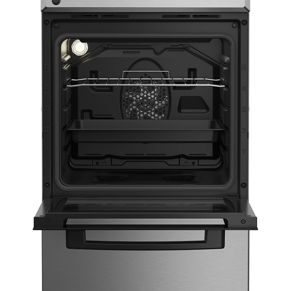 Aragaz ARCTIC AMG5612STLXN, 4 arzatoare, Gaz + Electric, L 50 cm, Grill, inox