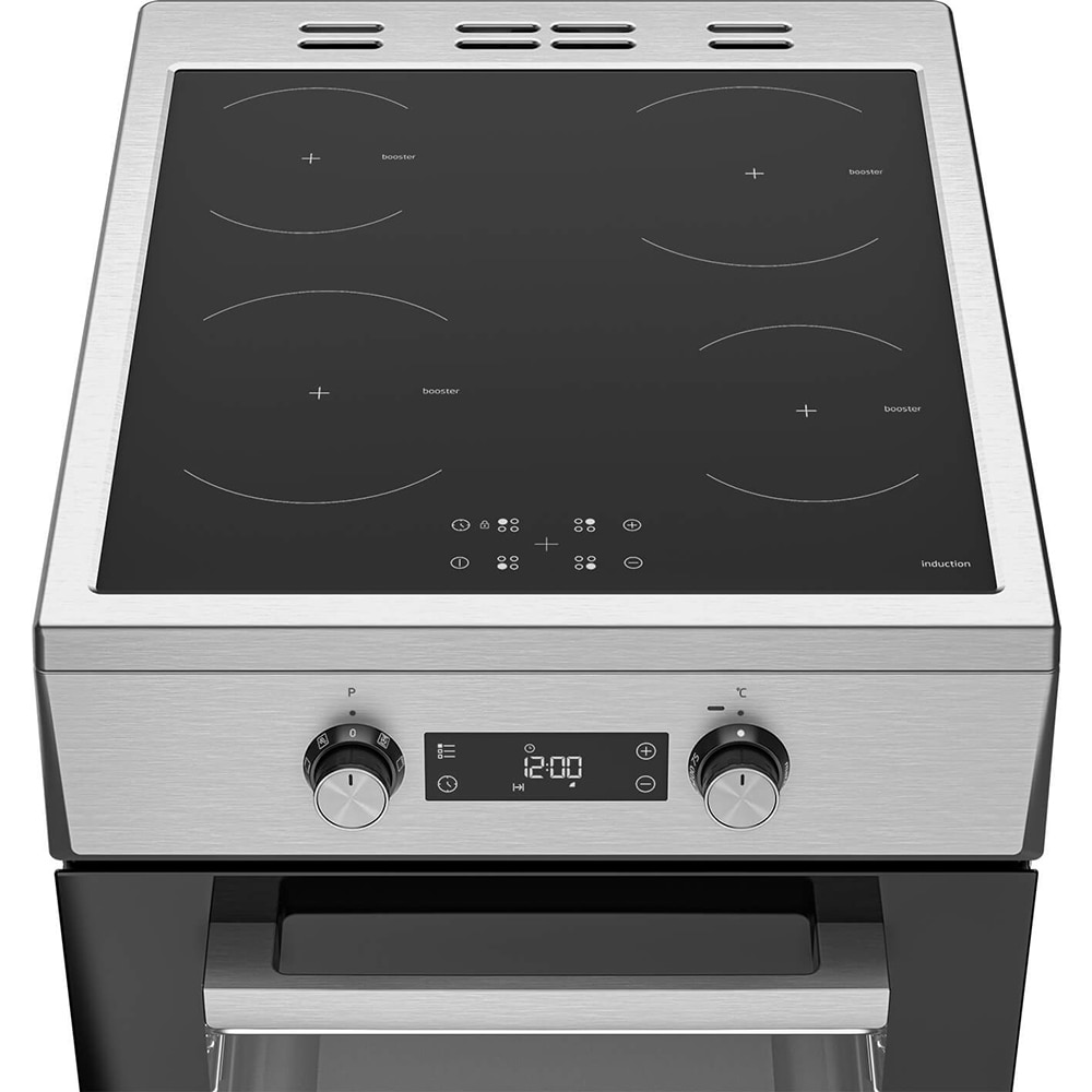 Aragaz BEKO FSM59300XDS, 4 arzatoare, Electric, L 50 cm, Grill, inox