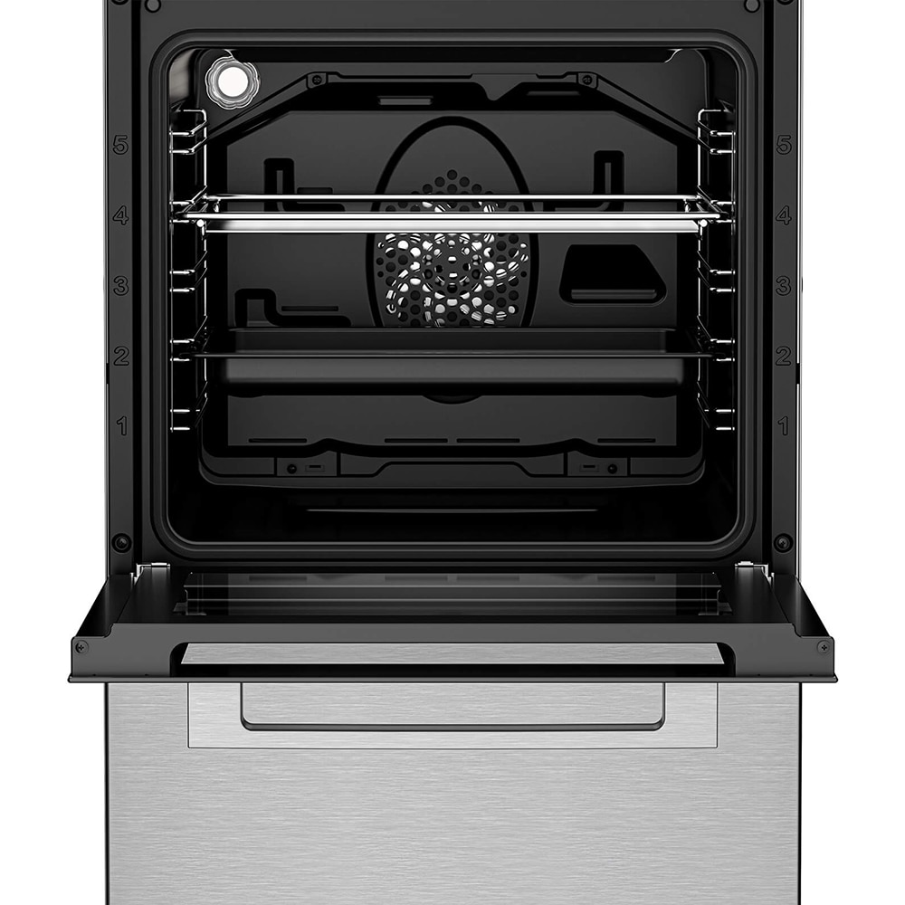 Aragaz BEKO FSM59300XDS, 4 arzatoare, Electric, L 50 cm, Grill, inox