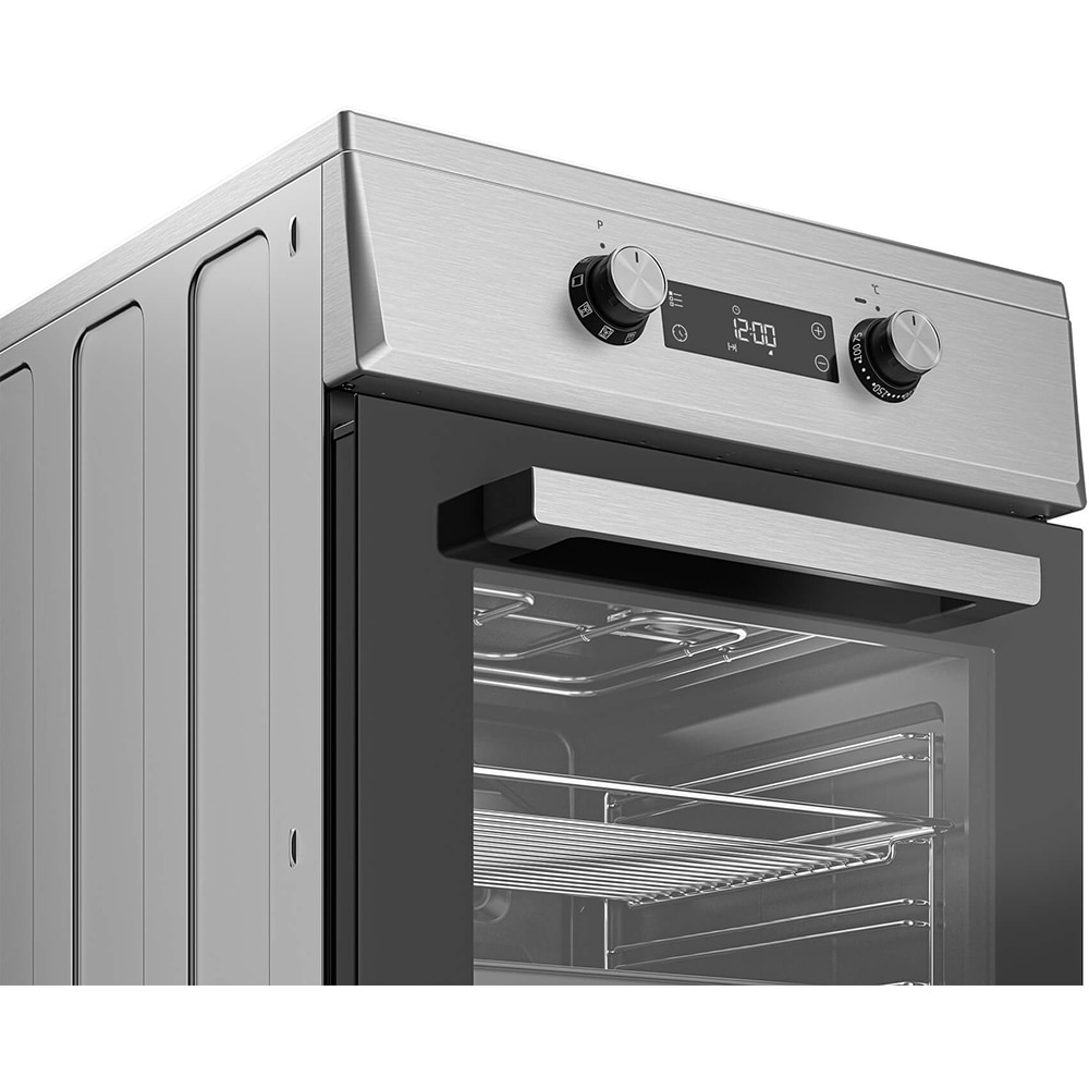 Aragaz BEKO FSM59300XDS, 4 arzatoare, Electric, L 50 cm, Grill, inox