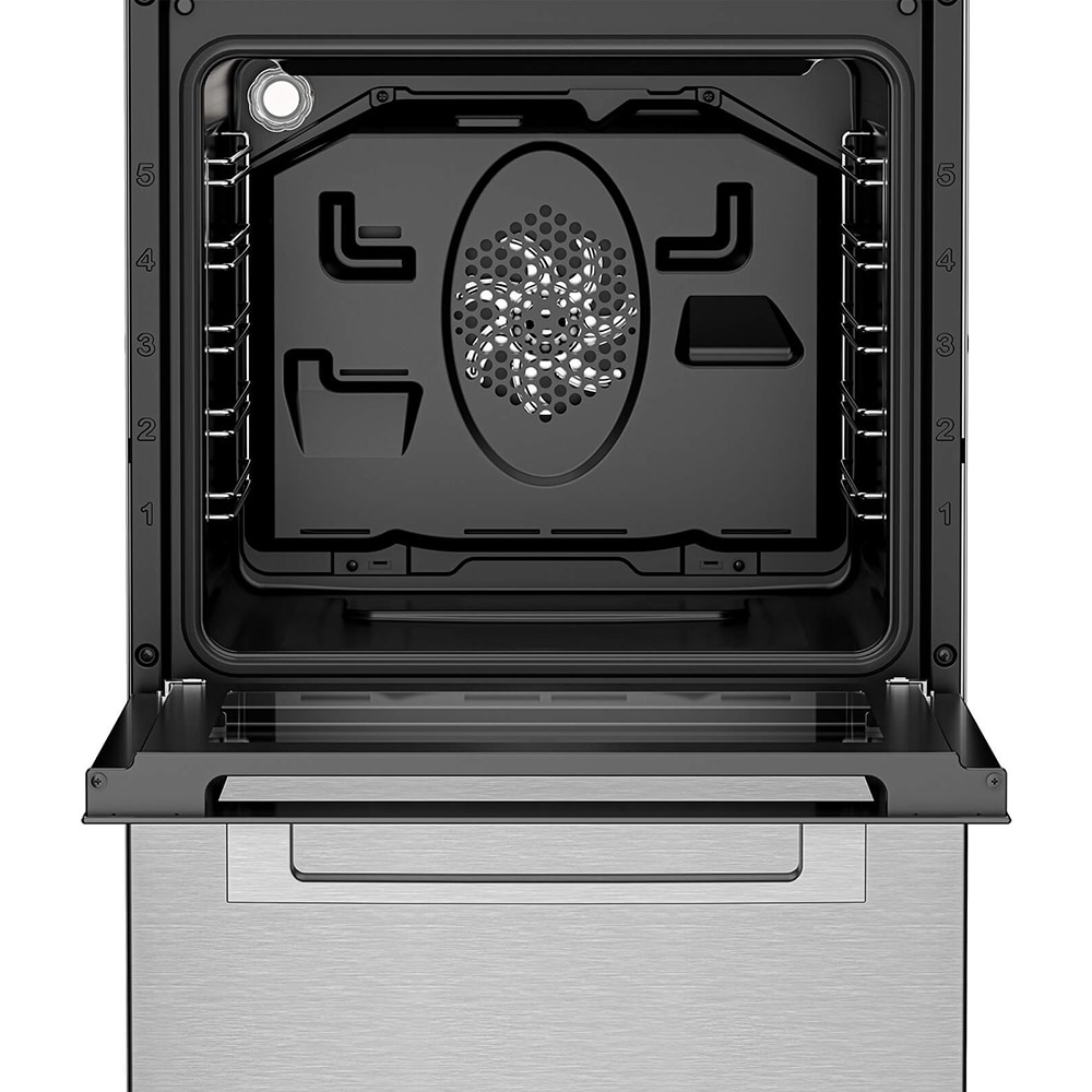 Aragaz BEKO FSM59300XDS, 4 arzatoare, Electric, L 50 cm, Grill, inox