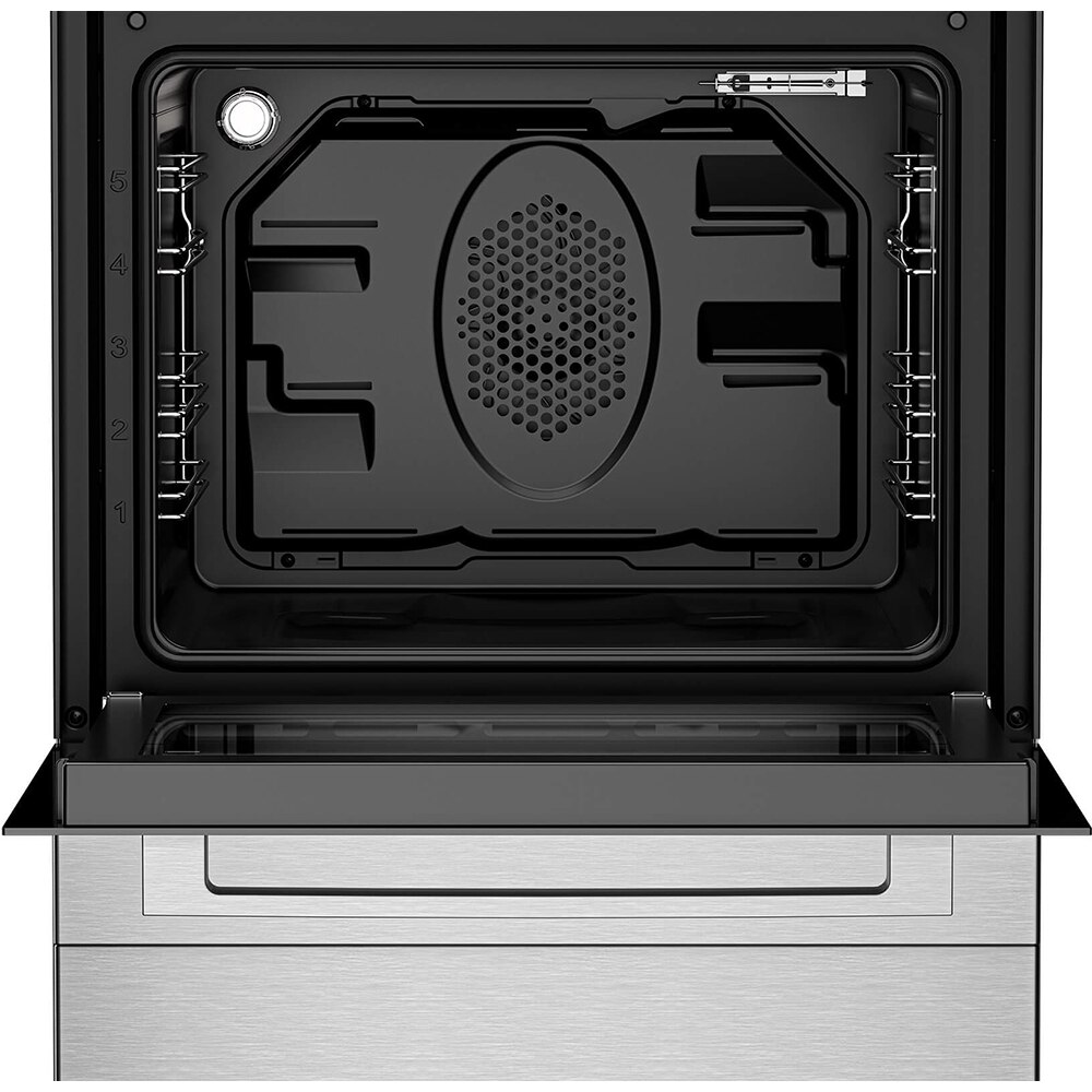 Aragaz BEKO FSM69301SXT, 4 arzatoare, Electric, L 60 cm, Grill, inox