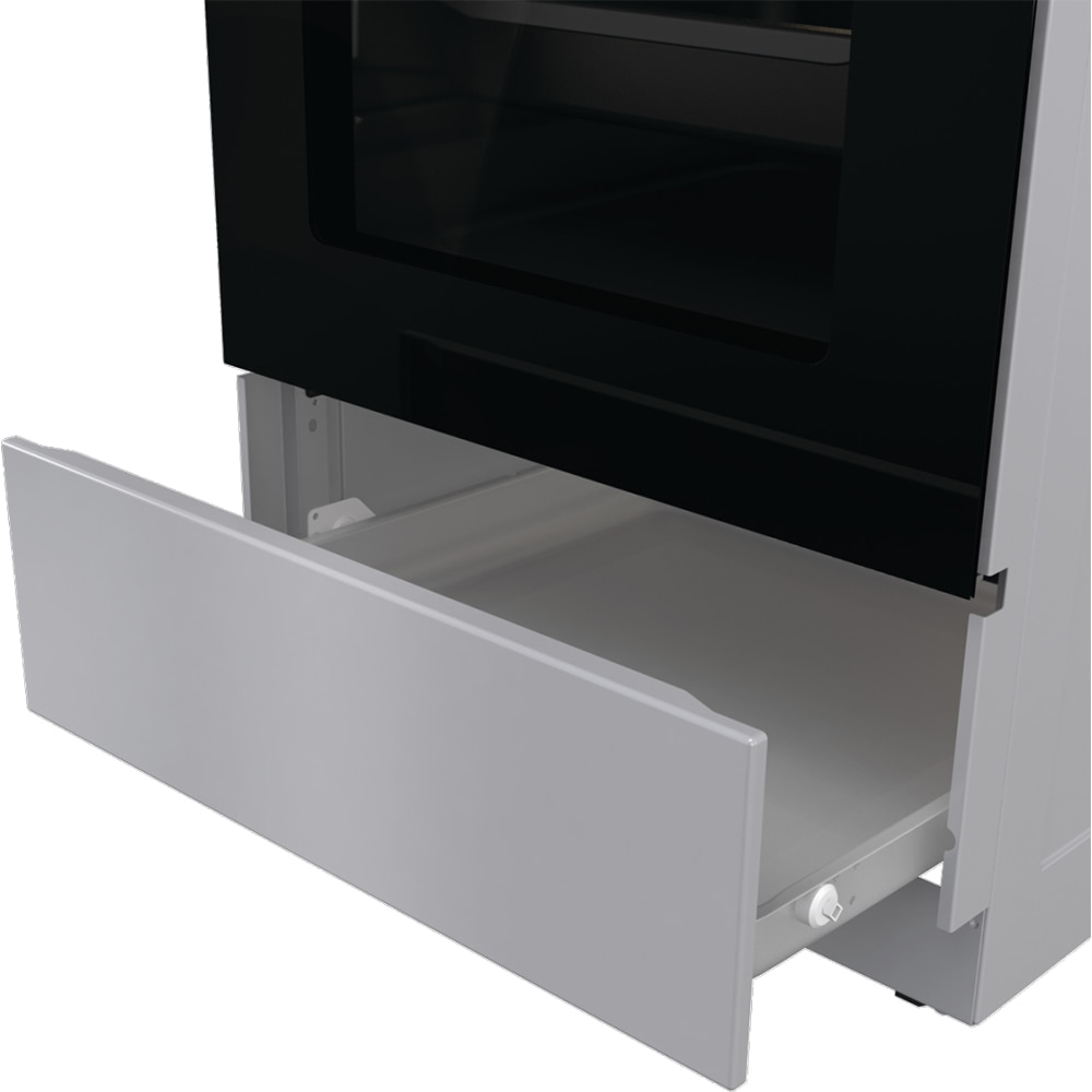 Aragaz GORENJE GEC5A12SG, 4 arzatoare, Electric, L 50 cm, gri