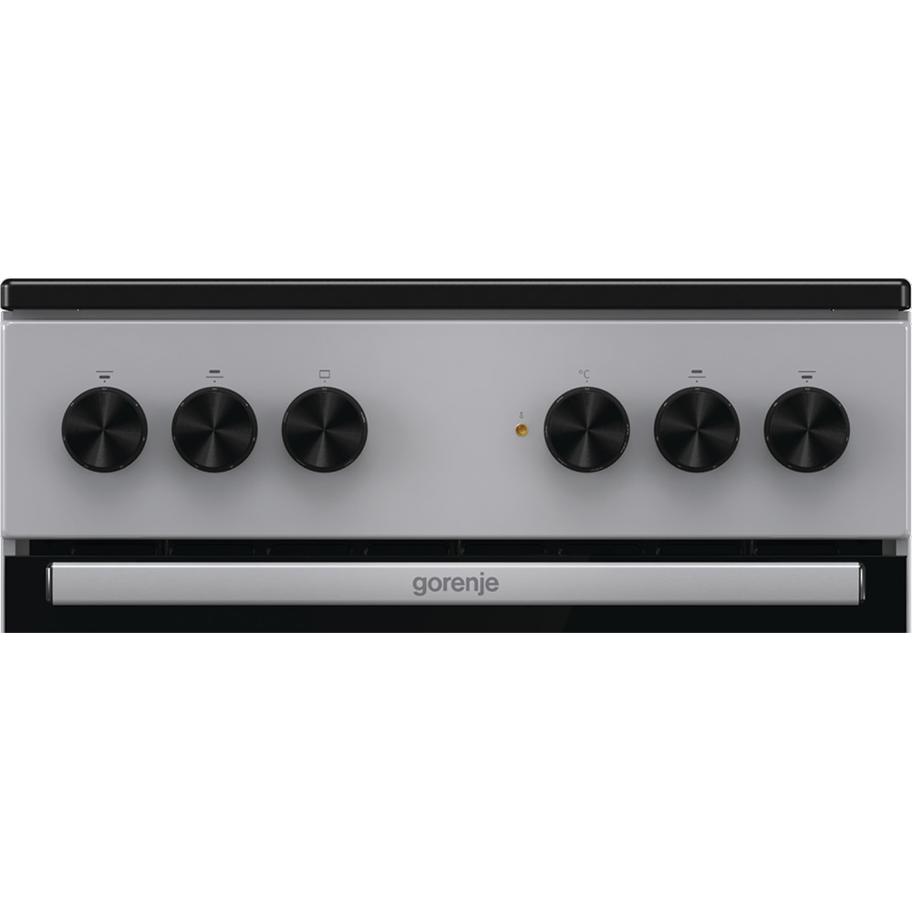 Aragaz GORENJE GEC5A12SG, 4 arzatoare, Electric, L 50 cm, gri