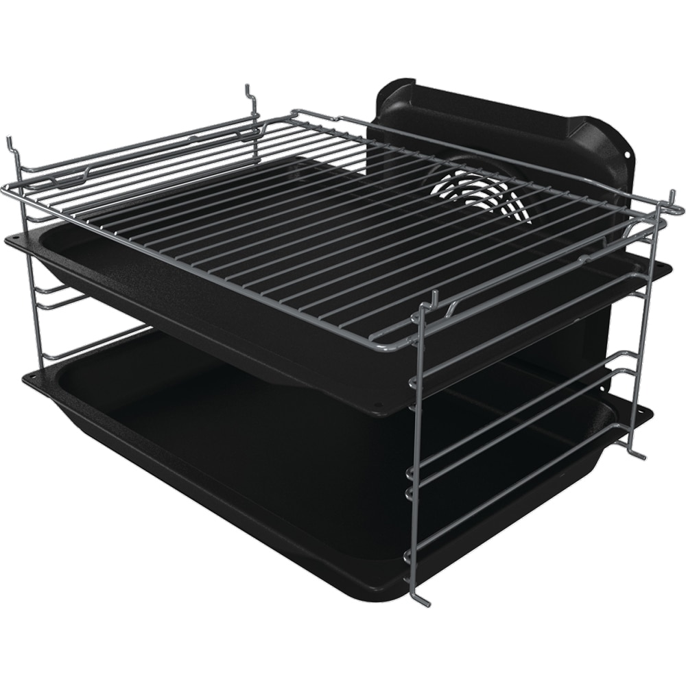 Aragaz GORENJE GECS6B71CLB, 4 arzatoare, Electric, L 60 cm, negru