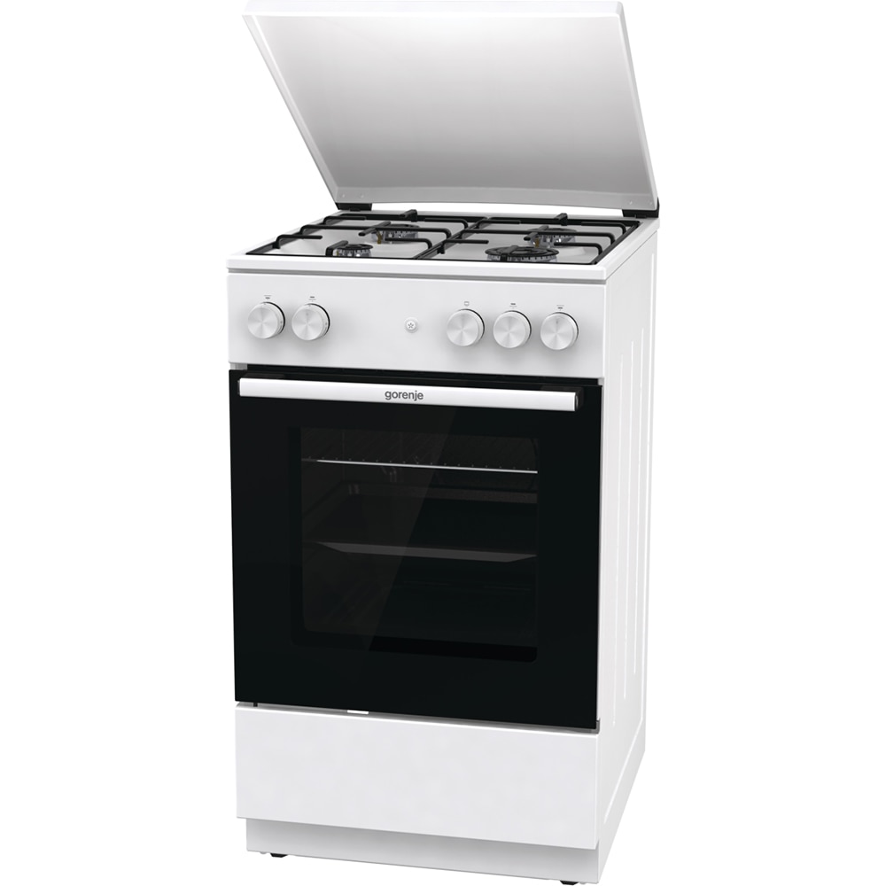 Aragaz GORENJE GG5A14WJ, 4 arzatoare, Gaz, L 50 cm, alb