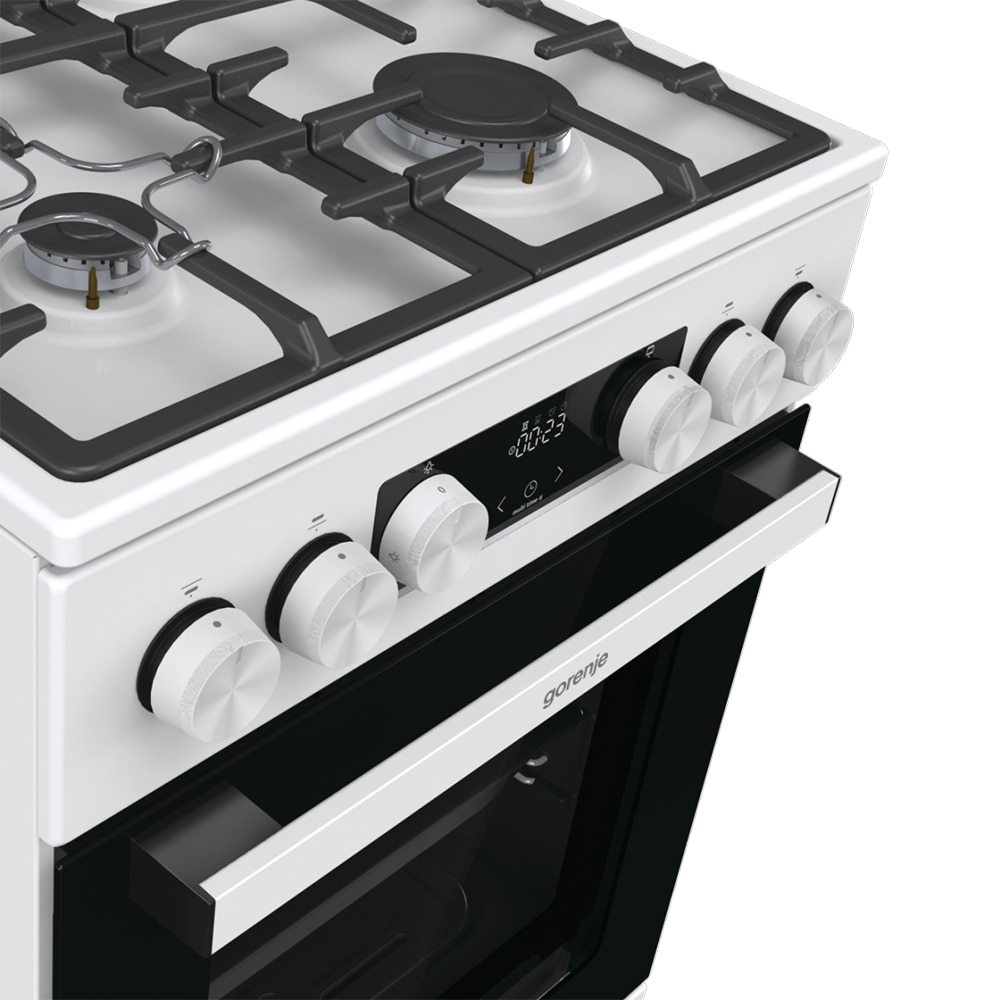 Aragaz GORENJE GGI5C21WF-B, 4 arzatoare, Gaz, L 50 cm, Grill, alb