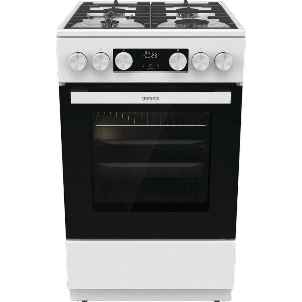 Aragaz GORENJE GGI5C21WF-B, 4 arzatoare, Gaz, L 50 cm, Grill, alb
