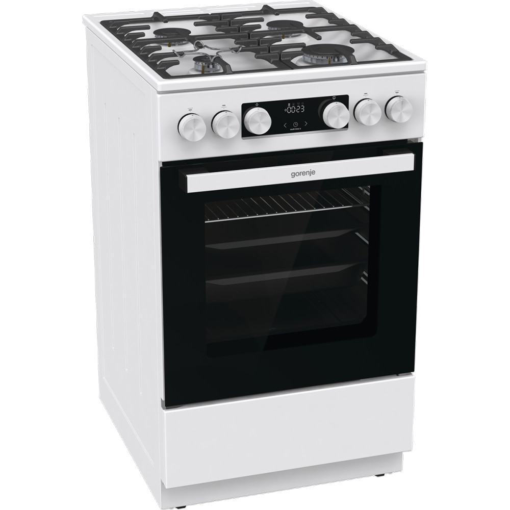Aragaz GORENJE GGI5C21WF-B, 4 arzatoare, Gaz, L 50 cm, Grill, alb