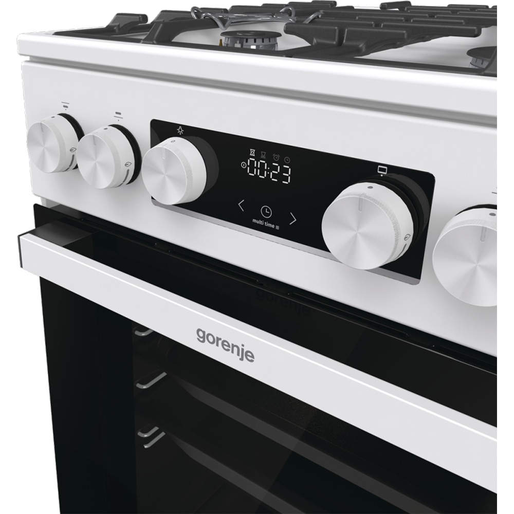 Aragaz GORENJE GGI5C21WF-B, 4 arzatoare, Gaz, L 50 cm, Grill, alb