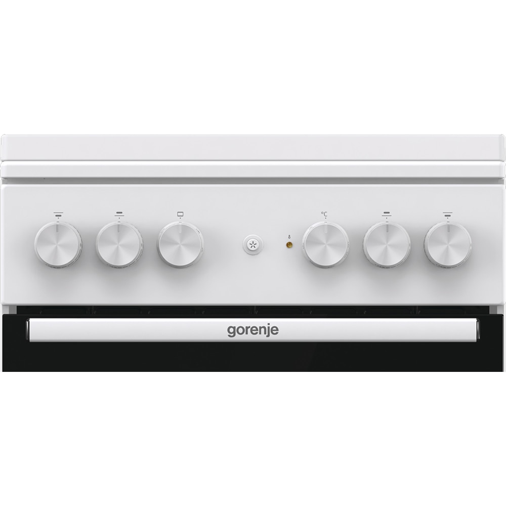 Aragaz GORENJE GK5A22WH, 4 arzatoare, Gaz + Electric, L 50 cm, Grill, alb