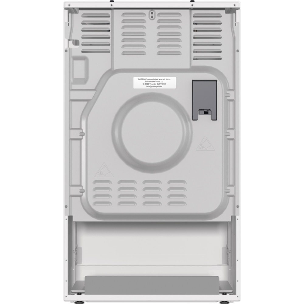 Aragaz GORENJE GK5C40WH, 4 arzatoare, Gaz + Electric, L 50 cm, alb