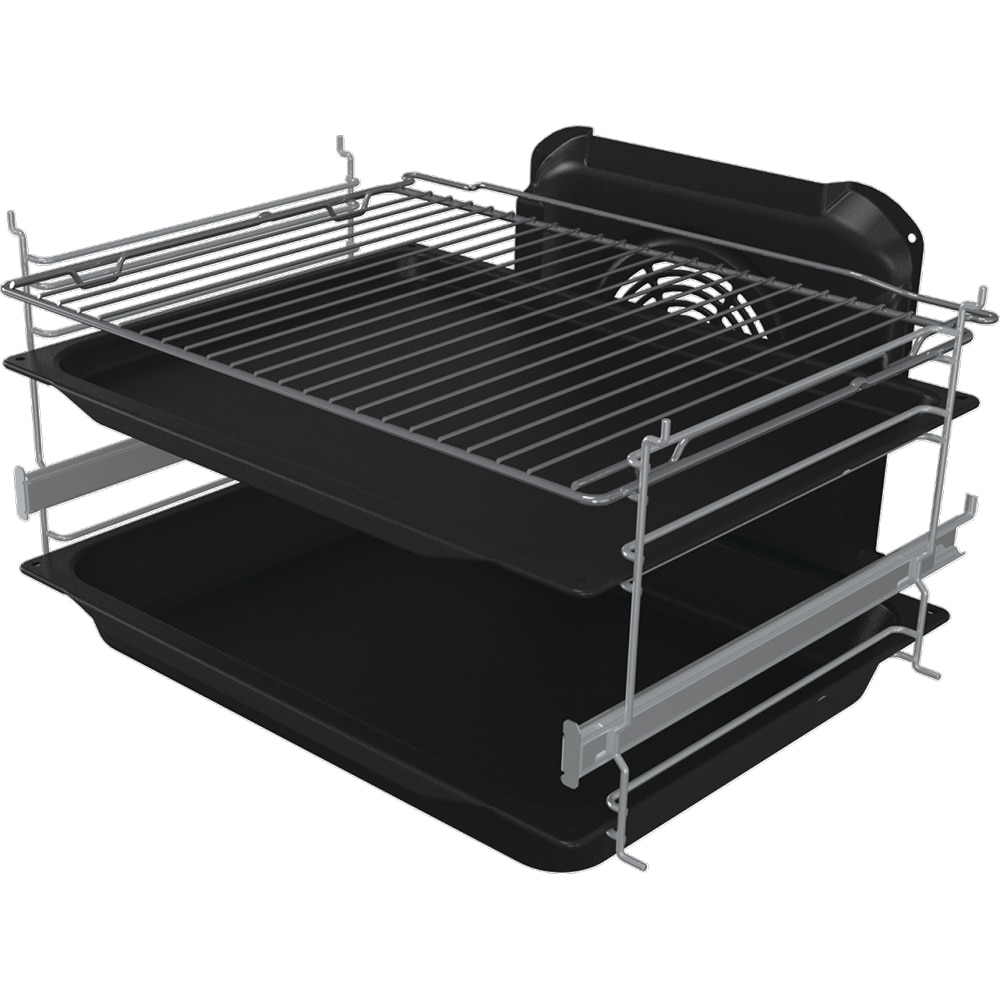 Aragaz GORENJE GKS6C71WF, 4 arzatoare, Gaz + Electric, L 60 cm, alb