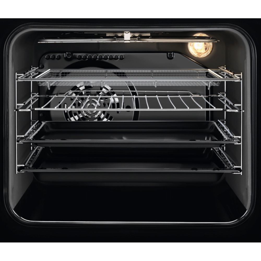 Aragaz ELECTROLUX LKI564266K, SteamBake, AirFry, 4 arzatoare, Electric, L 50 cm, Grill, negru