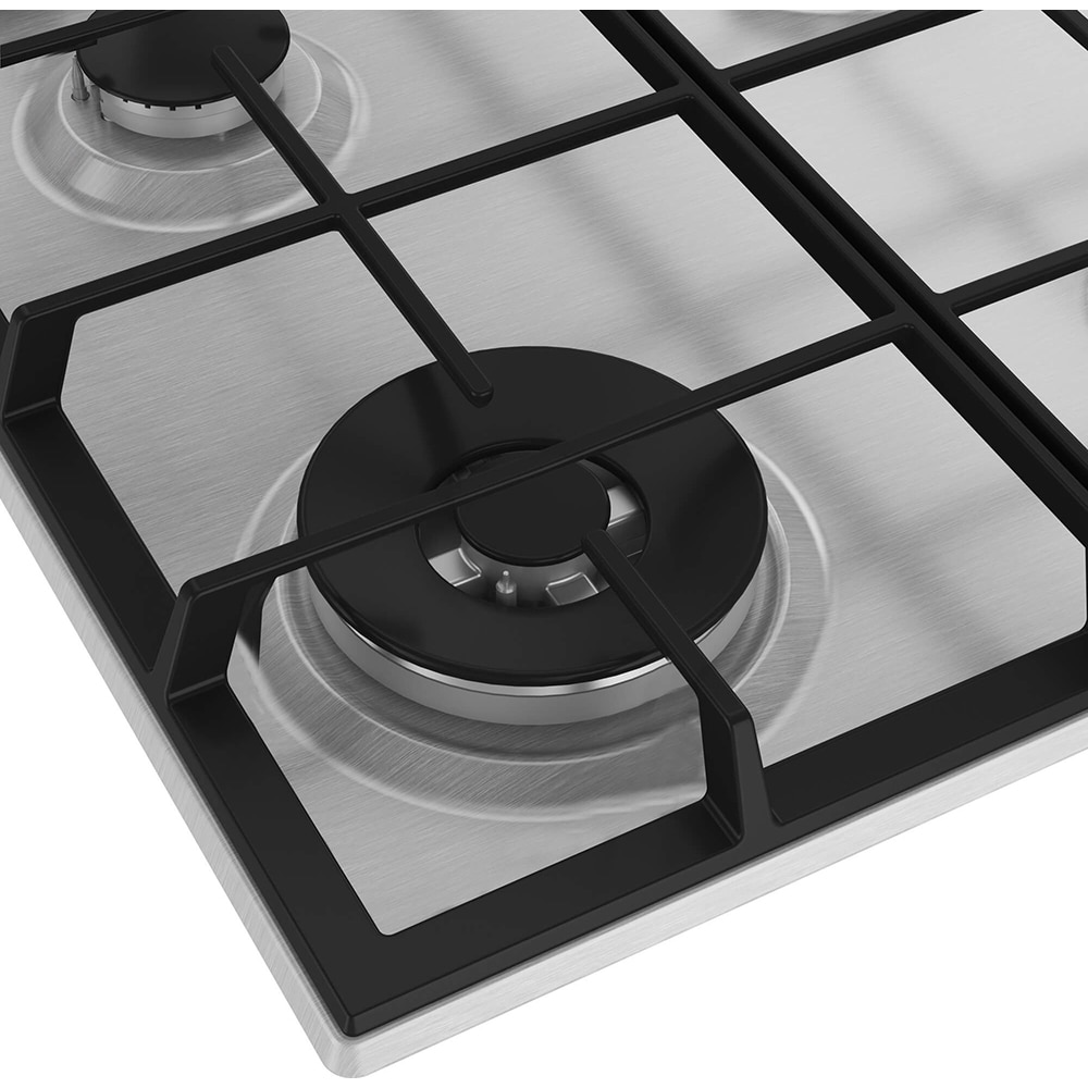 Plita incorporabila ARCTIC ARGW64125SX, Gaz, 4 arzatoare, Wok, inox