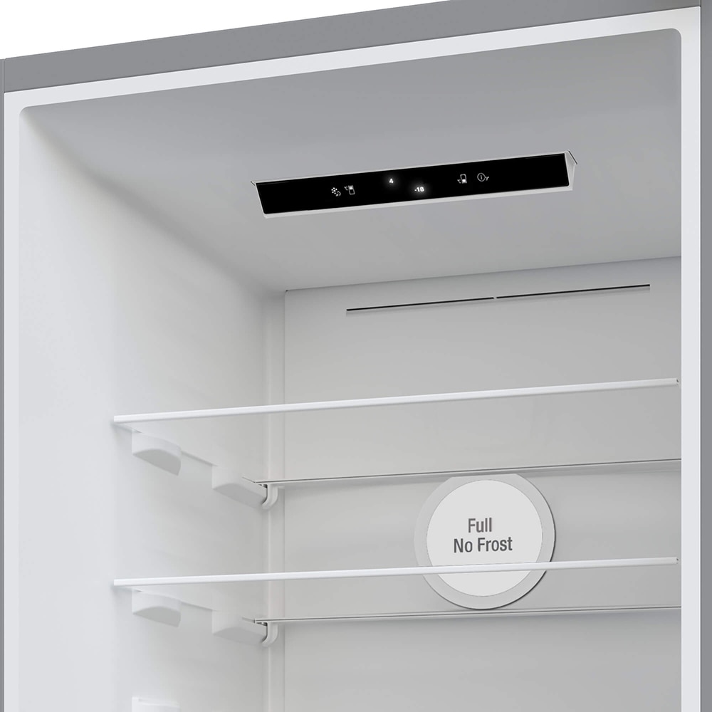 Combina frigorifica ARCTIC ARK60341E5NFS1, Full No Frost, 301 l, H 179.6 cm, Clasa D, argintiu