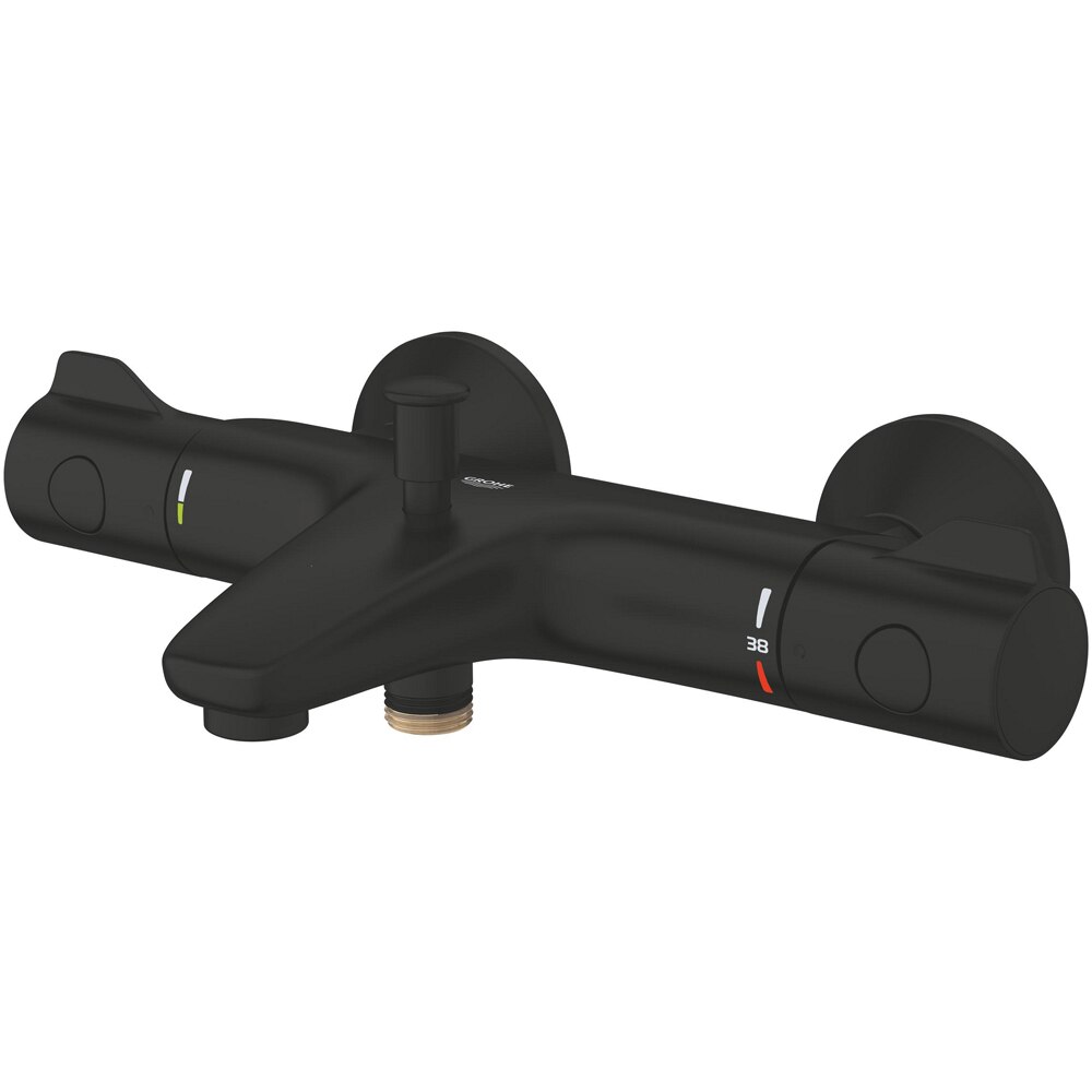 Baterie cada-dus GROHE Grohtherm 800 1022032430, termostat, alama sanitara, negru