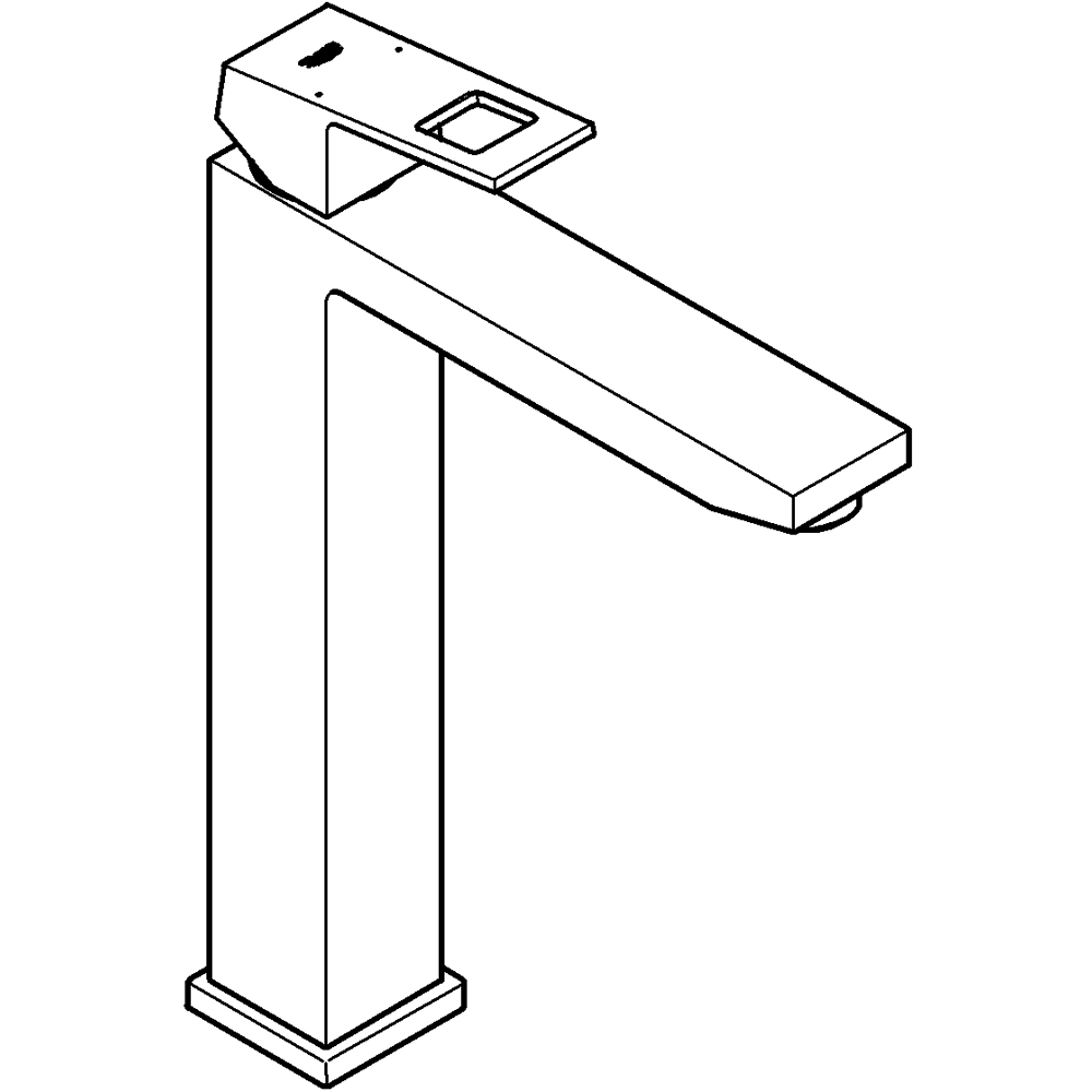 Baterie lavoar GROHE Eurocube 23406000, alama sanitara, crom