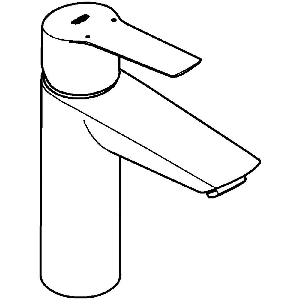 Baterie lavoar GROHE Start 235752432, alama sanitara, negru