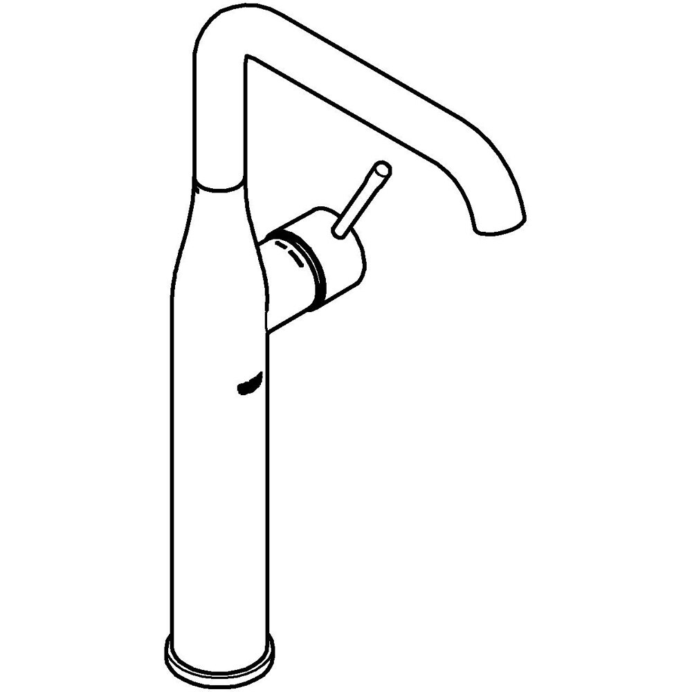 Baterie lavoar GROHE Essence 24170A01, alama sanitara, grafit