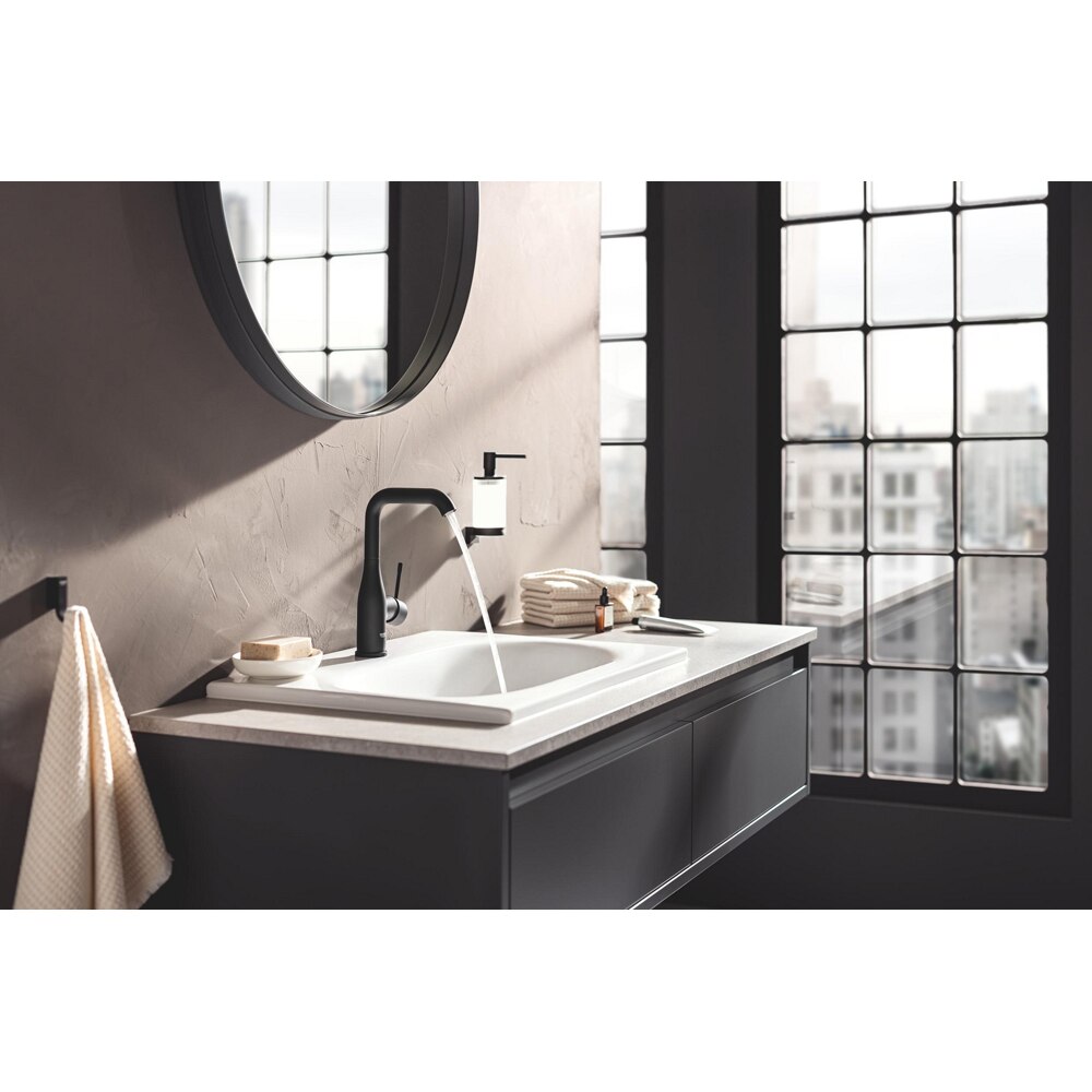 Baterie lavoar GROHE Essence 24177KF1, alama sanitara, negru