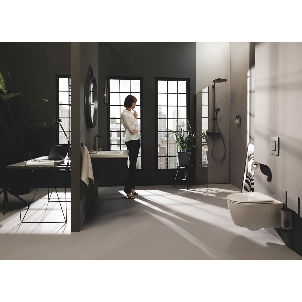 Baterie lavoar GROHE Essence 24177KF1, alama sanitara, negru