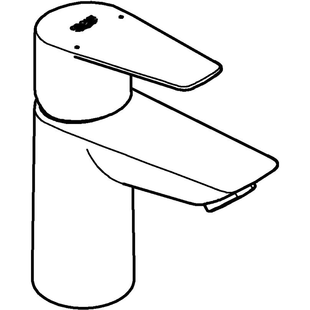 Baterie lavoar GROHE Start Edge 24199001, alama sanitara, crom