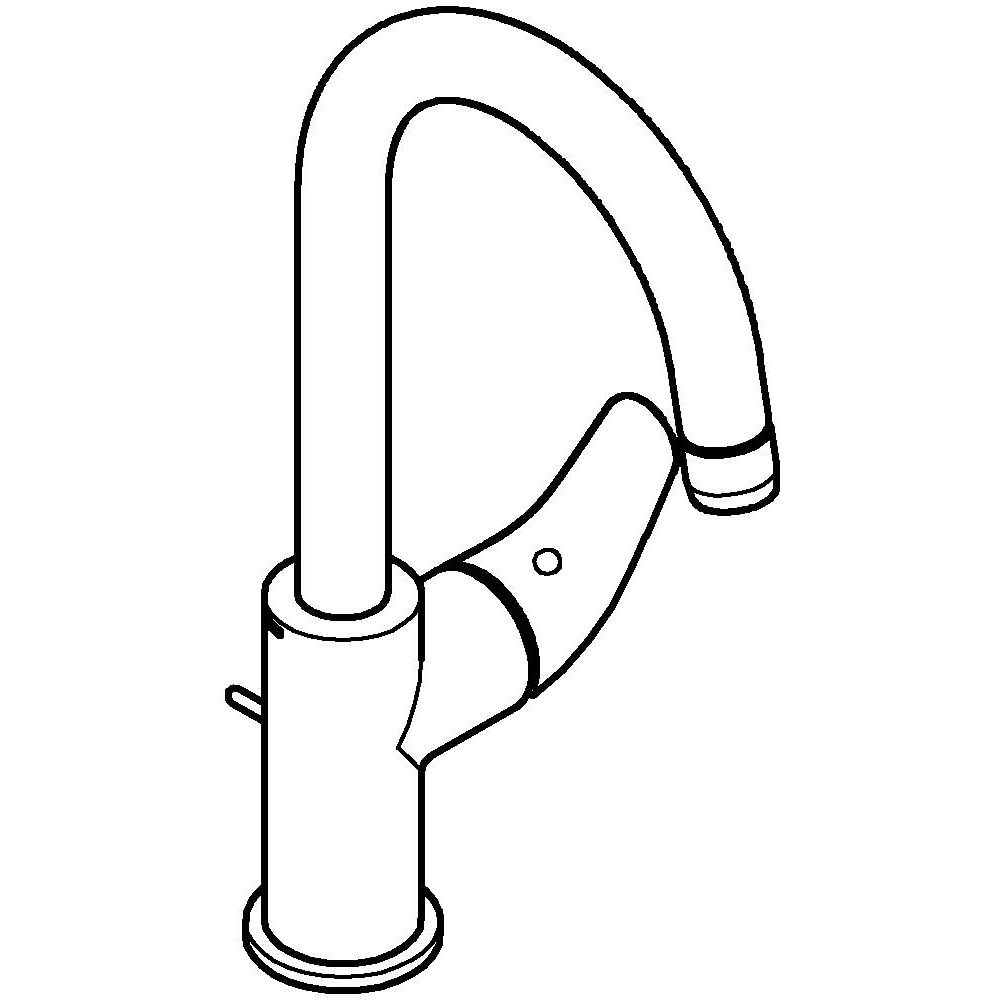 Baterie lavoar GROHE Swift 24330001, alama sanitara, crom