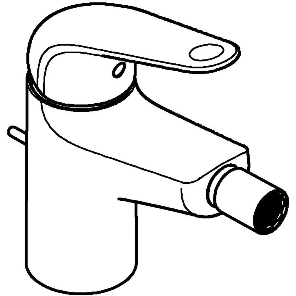 Baterie bideu GROHE Swift 24332001, alama sanitara, crom