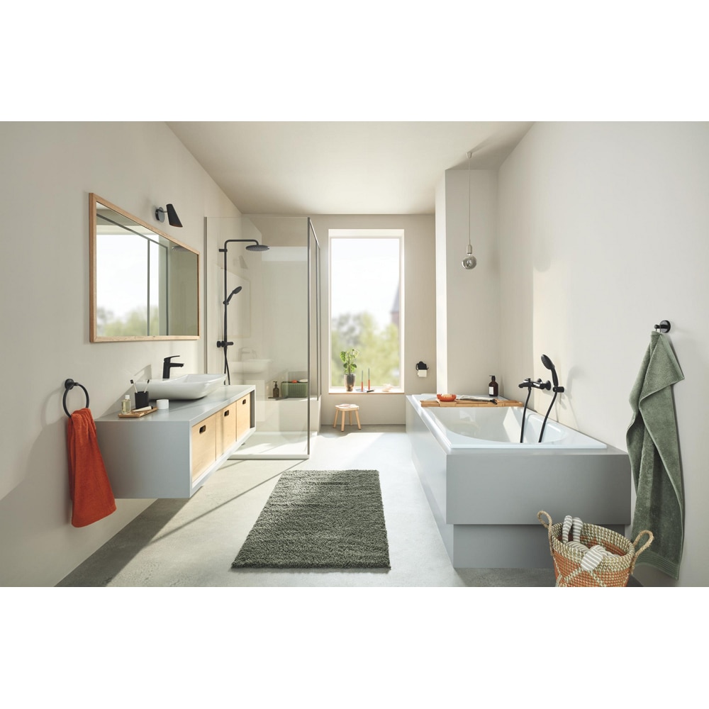 Para dus GROHE Tempesta 110 261642433, 2 functii, negru