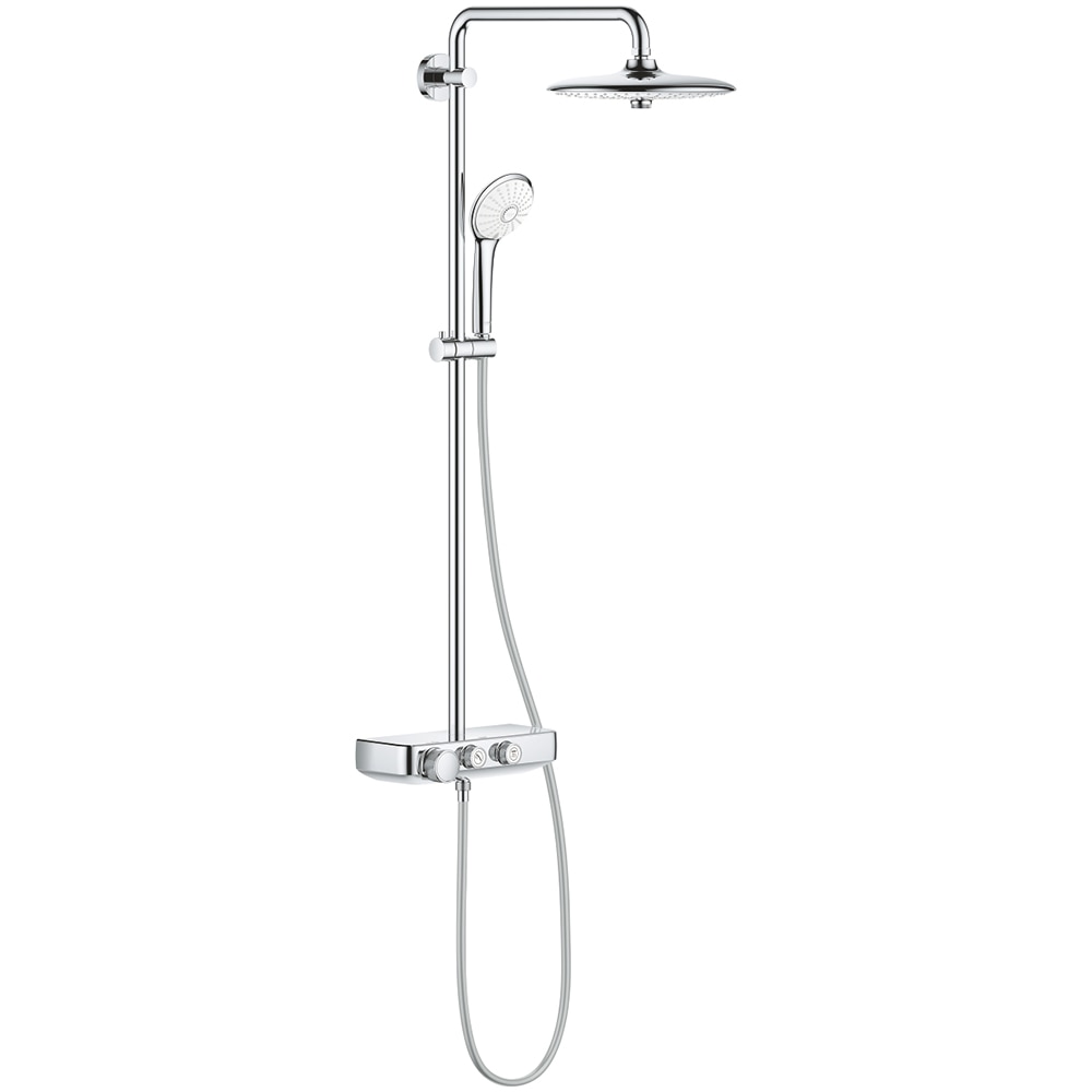 Sistem dus GROHE Euphoria Smartcontrol 260 26509000, termostat, 3 functii, crom