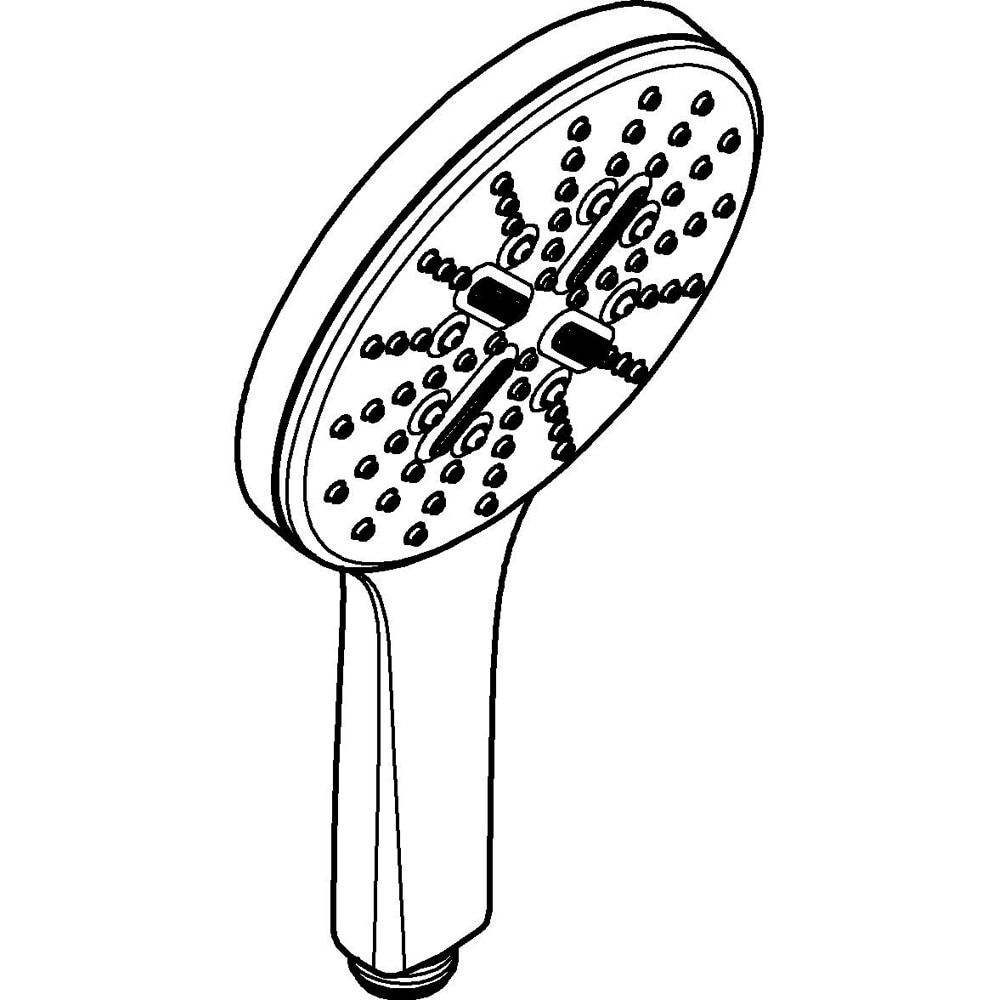 Para dus GROHE Rainshower SmartActive 130 26574A00, 3 functii, grafit
