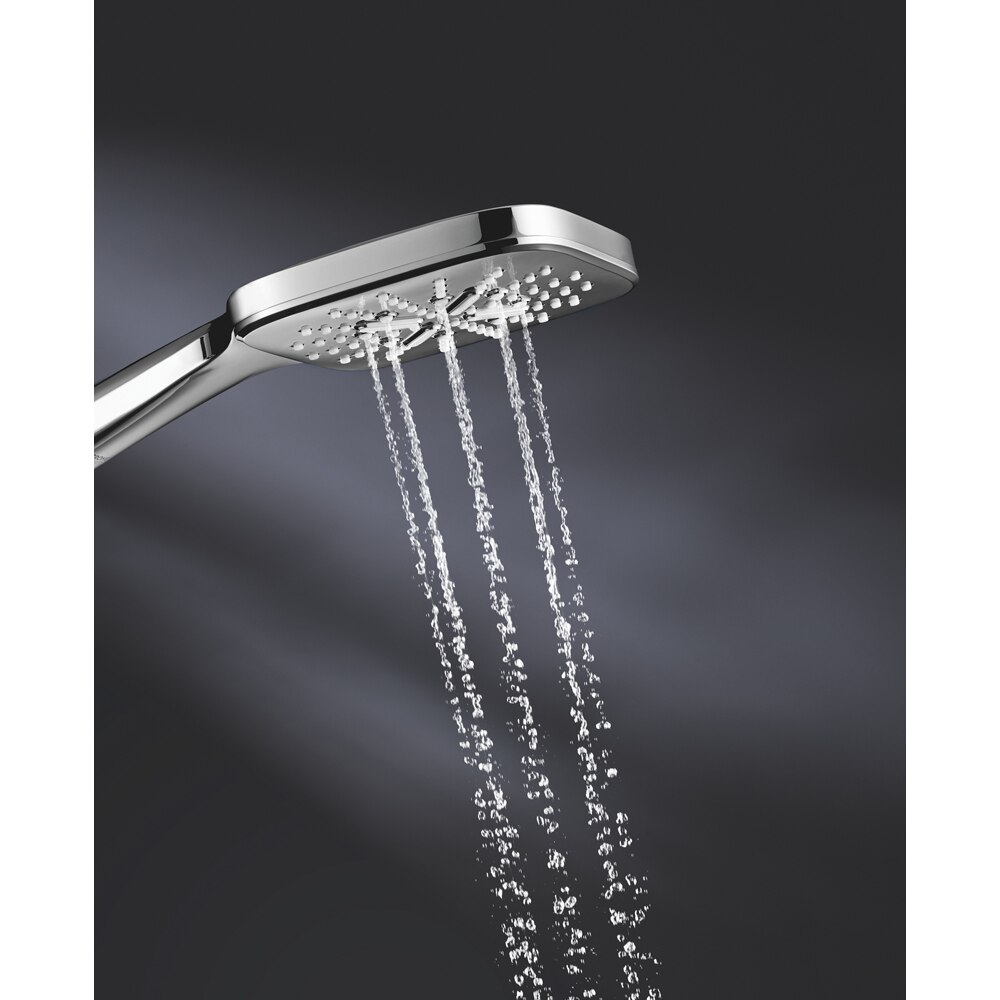 Para dus GROHE Rainshower SmartActive 130 Cube 26582000, 3 functii, crom