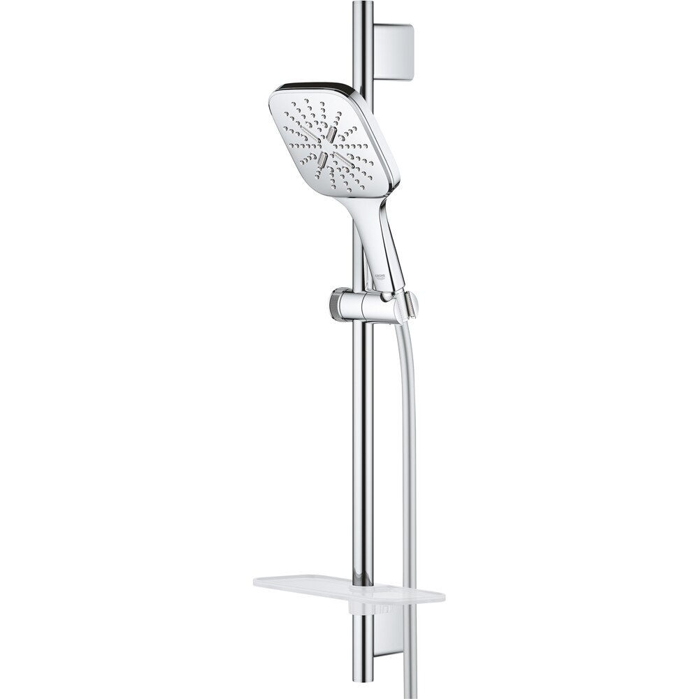 Coloana dus GROHE Rainshower SmartActive 130 Cube 26583000, 3 functii, crom