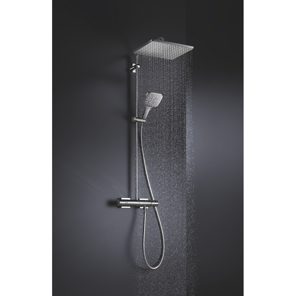 Sistem dus GROHE Rainshower SmartActive 310 26652000, termostat, 3 functii, crom
