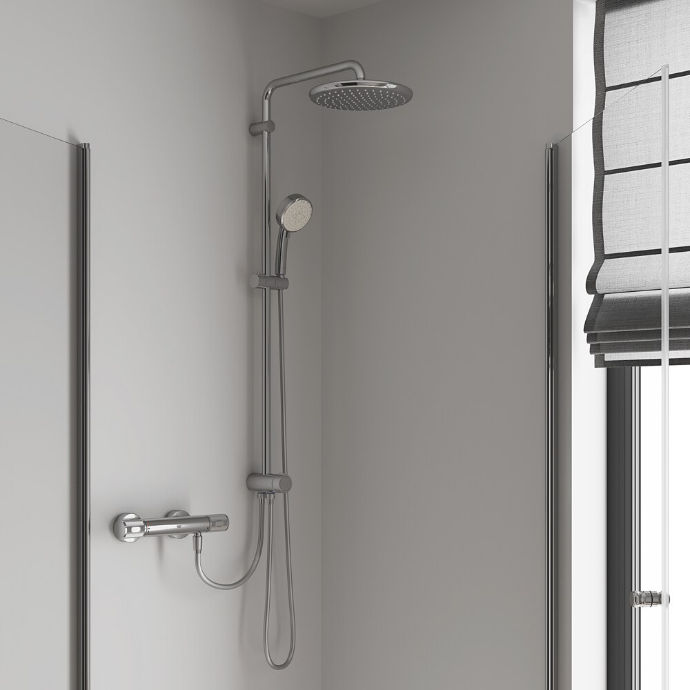 Coloana dus GROHE Tempesta Comopolitan 250 26675000, 1 functie, crom
