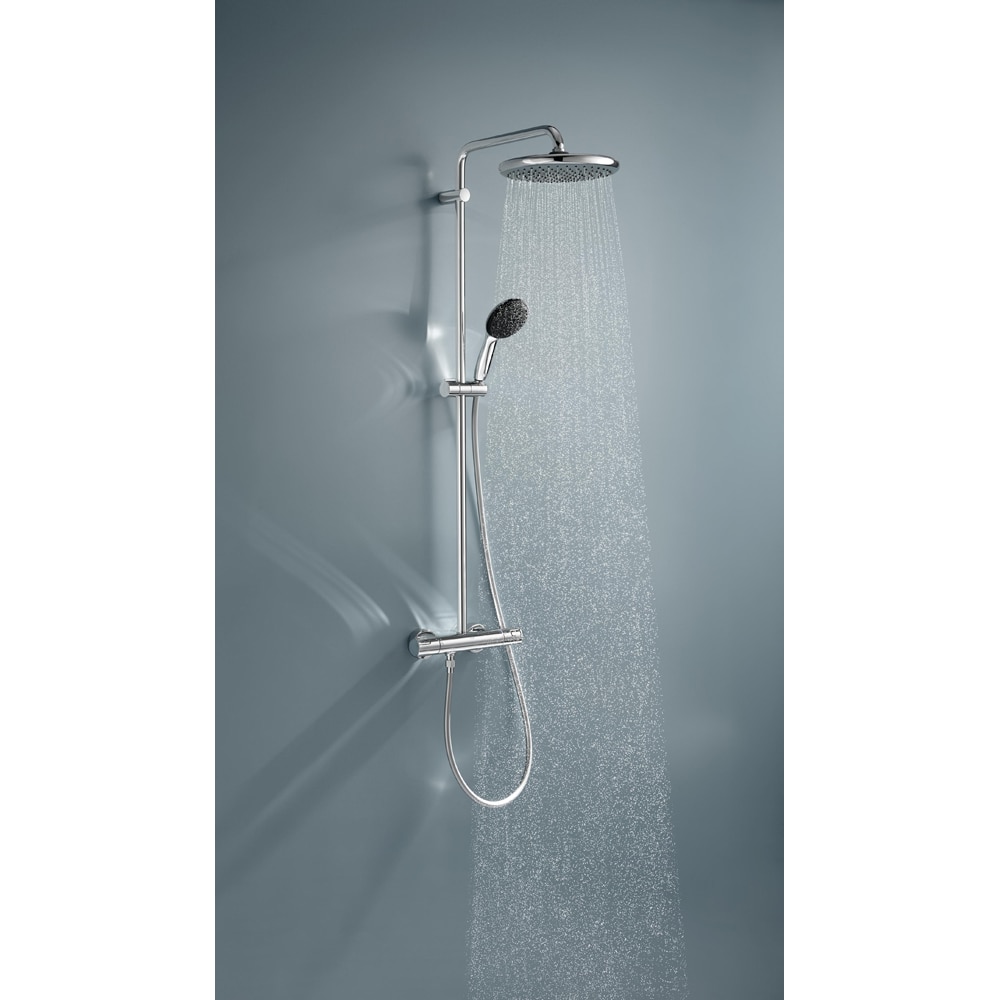 Sistem dus GROHE Vitalio Start 250 26677001, termostat, 1 functie, crom