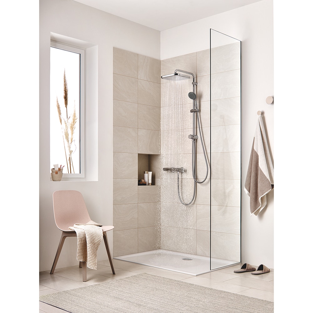 Sistem dus GROHE Vitalio Cube 250 26698000, crom