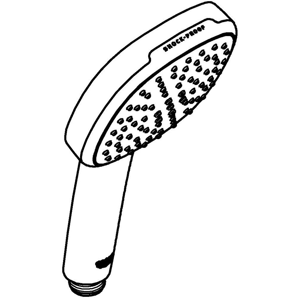 Para dus GROHE Tempesta Cube 110 269022433, 2 functii, negru