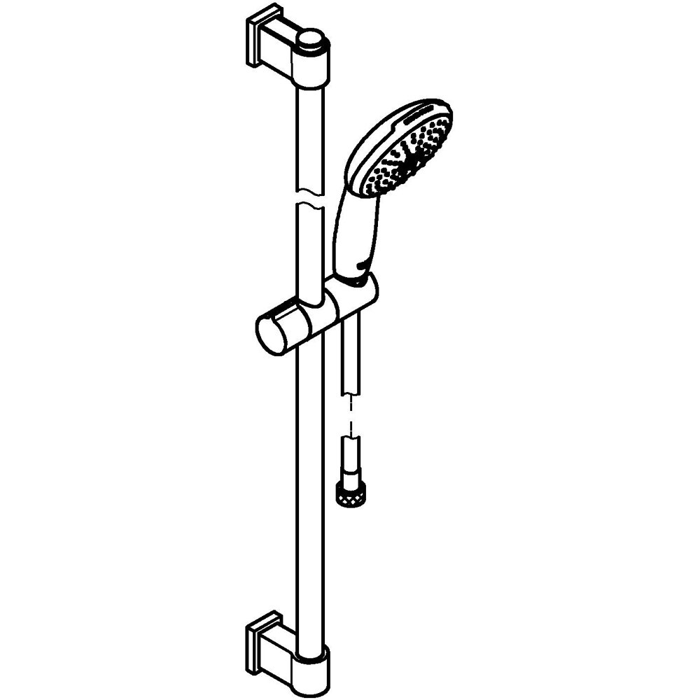 Coloana dus GROHE Vitalio Start 110 26955001, 2 functii, crom