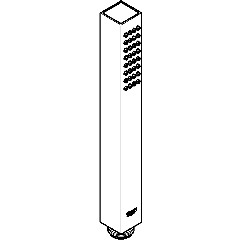 Para dus GROHE Euphoria Cube+ Stick 27888AL0, 1 functie, grafit