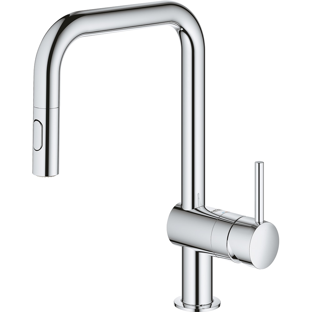 Baterie bucatarie GROHE Vento 30439000, dus extractibil, alama, crom