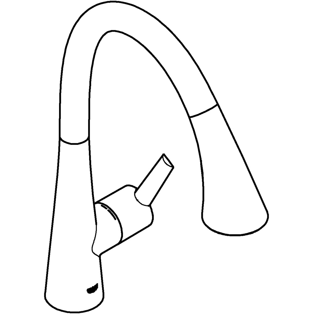 Baterie bucatarie GROHE Scala 30440000, dus extractibil, alama, crom